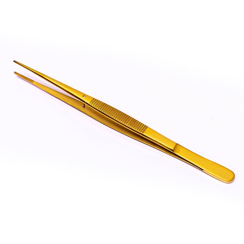 15cm Cranked Plating Tweezers