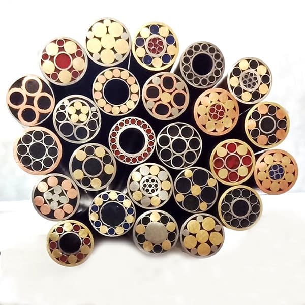 Mosaic Pins for Knives